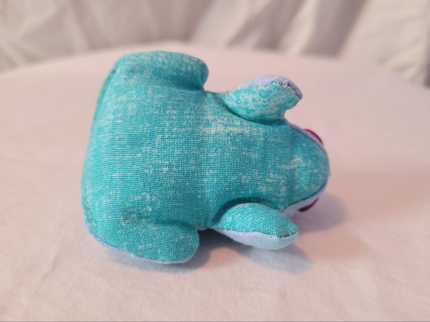 Light Blue Frog with Sparkles Pattern Top